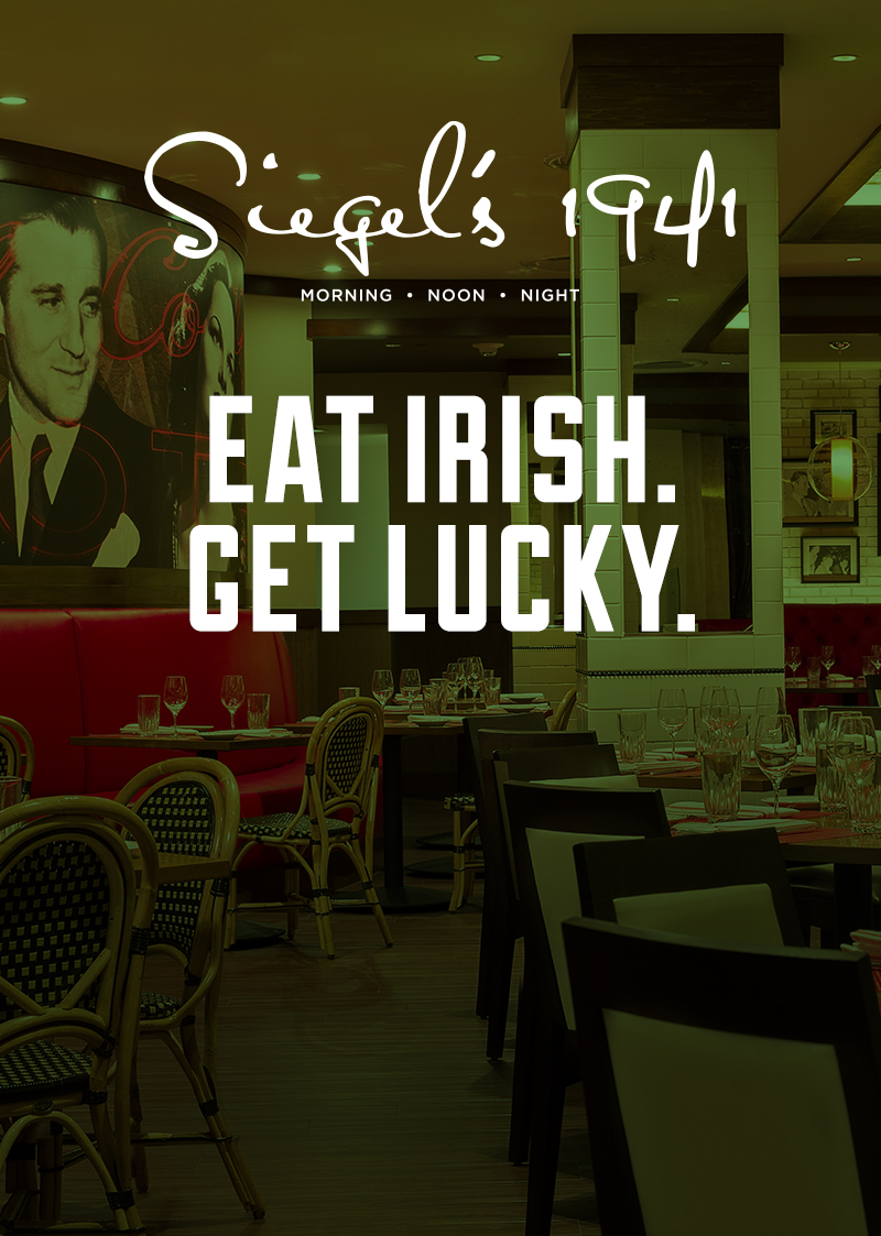 St. Patrick’s Day Special Menu