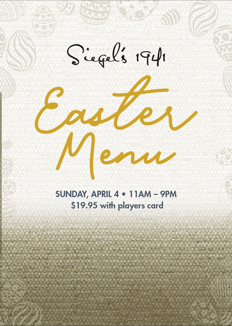 Easter Menu