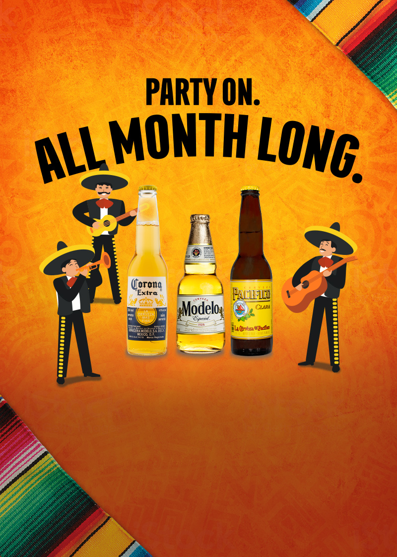 Party On. All Month Long.