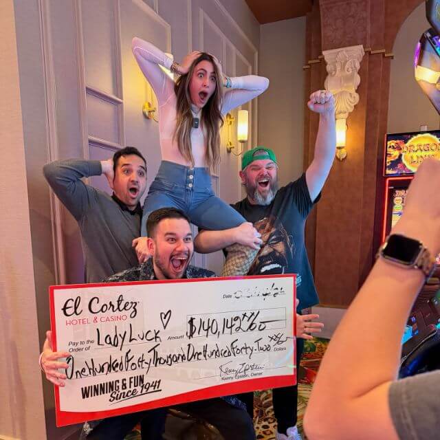 Lady Luck- Jumbo Jackpot Winner